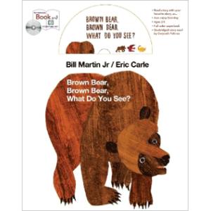 [CD付き絵本]BROWN BEAR, BROWN BEAR, WHAT DO YOU SEE? (PAPER&CD)エリック・カール