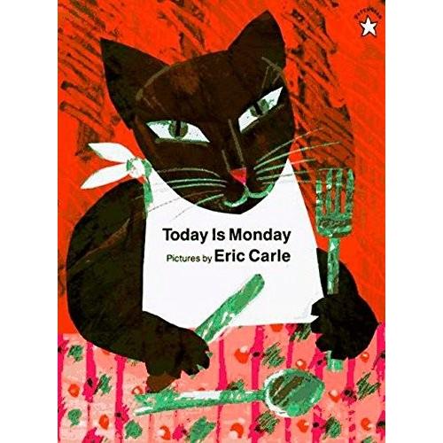 TODAY IS MONDAY Eric Carle /エリック・カール/洋書絵本