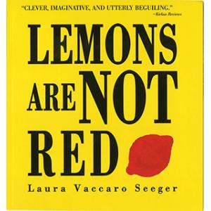 LEMONS ARE NOT RED/学習絵本/情操教育/読み聞かせ/洋書絵本