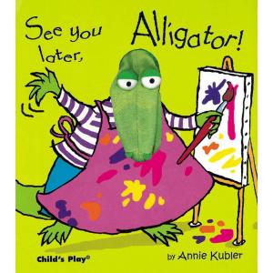 SEE YOU LATER. ALLIGATOR!/ワニの飛び出す絵本/洋書絵本｜asukabc-online