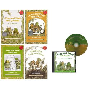 FROG AND TOAD HAPPY PACK (LEVEL 2) (絵本4冊+CDのセット)/かえるくん 洋書絵本