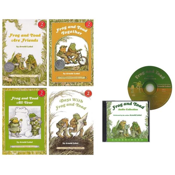 FROG AND TOAD HAPPY PACK (LEVEL 2) (絵本4冊+CDのセット)/か...