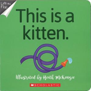 THIS IS A KITTEN (NO WAY!)/仕掛け絵本/洋書絵本