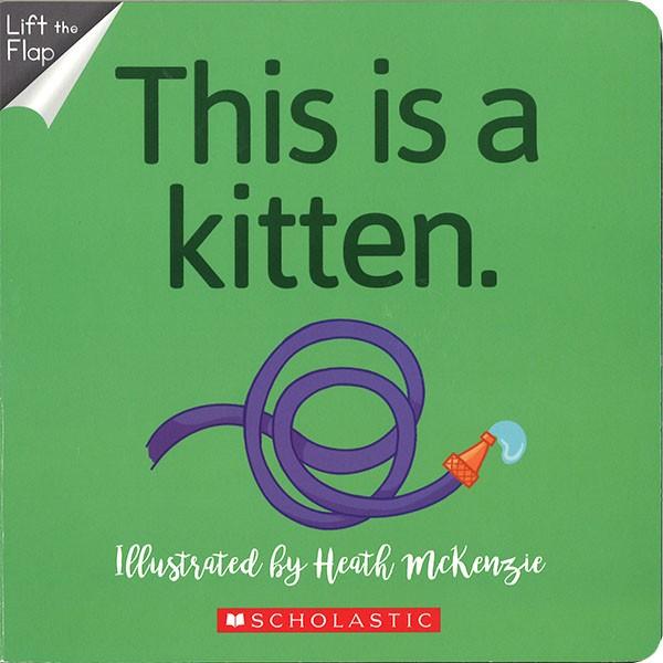 THIS IS A KITTEN (NO WAY!)/仕掛け絵本/洋書絵本