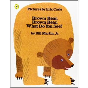 Brown Bear, Brown Bear, What Do You See? (Picture Puffins)/エリック・カール/洋書絵本