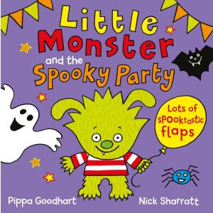 Little Monster And The Spooky Party/ハロウィンの子ども向けしかけ絵本/洋書｜asukabc-online