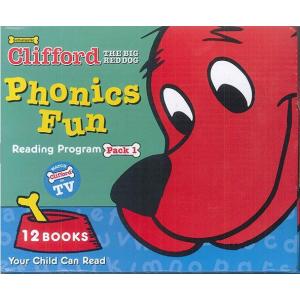 CLIFFORD PHONICS FUN PACK 1 (本12冊&CD)/クリフォードのフォニックス/洋書絵本｜asukabc-online