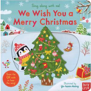 WE WISH YOU A MERRY CHRISTMAS/小さな子ども向け・クリスマスしかけ絵本/洋書/絵本/多読