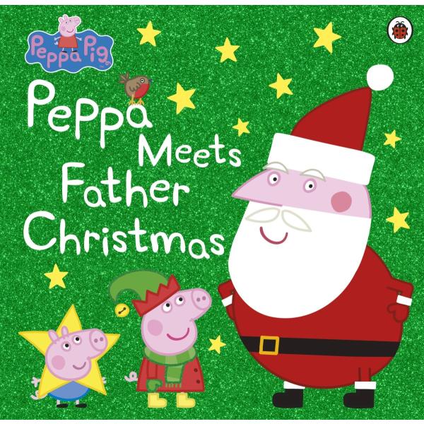 PEPPA PIG: PEPPA MEETS FATHER CHRISTMAS/クリスマス洋書絵本