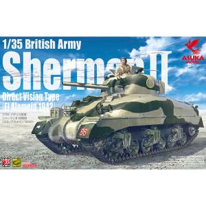 35-019】1/35 アメリカ中戦車 M4A3(76)Wシャーマン : アスカモデル