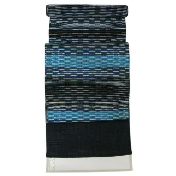 着物 帯 単衣にも スリーシーズン 手織 織屋 にしむら 金印 本場筑前 博多帯 千楽 織道楽 地平...