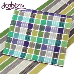 名古屋帯 正絹 白色x金色 金糸 地紙文に小花文様 六通柄 仕立て上がり