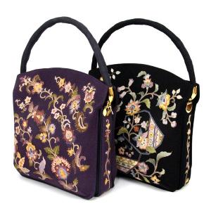 岡重 OKAJIMA ハンドバッグ 大きめサイズ トートバッグ ファスナー