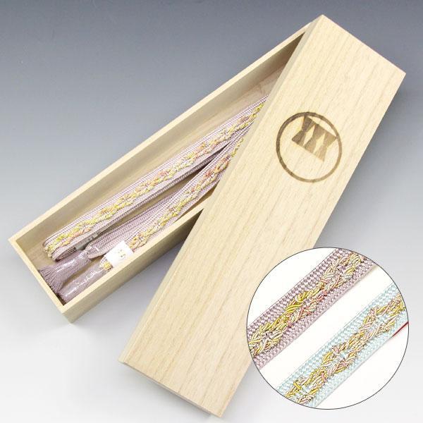 帯締め 紐の渡敬 フォーマル用 九谷天平撚り房 あすかや [商品番号coj9807]