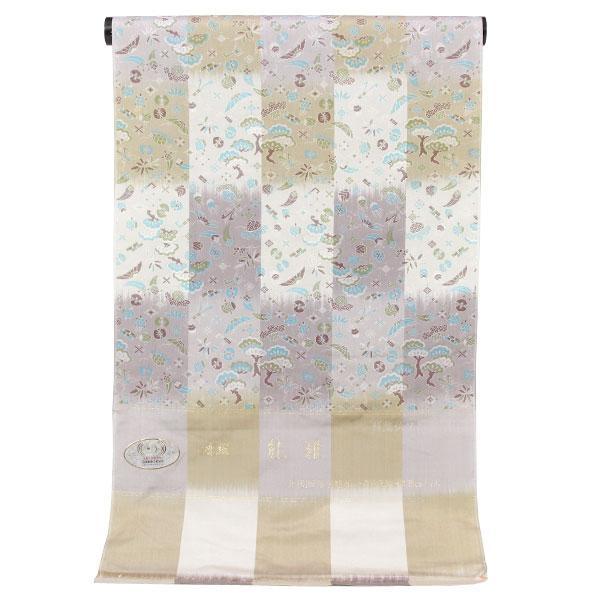 反物 唐織 能衣装 長コート 「能雅」 絣織伝統美 あすかや [商品番号cot663]