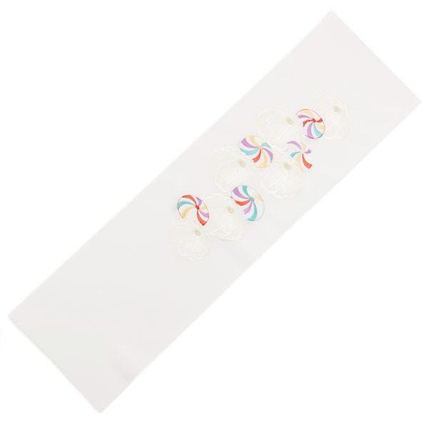 半衿 刺繍 振袖用 Silelly シルエリー 新合繊 半衿 あすかや [商品番号eri494]