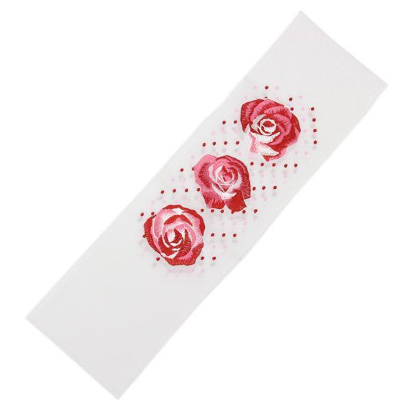 半衿 刺繍 振袖用 絹交織 あすかや [商品番号eri530]