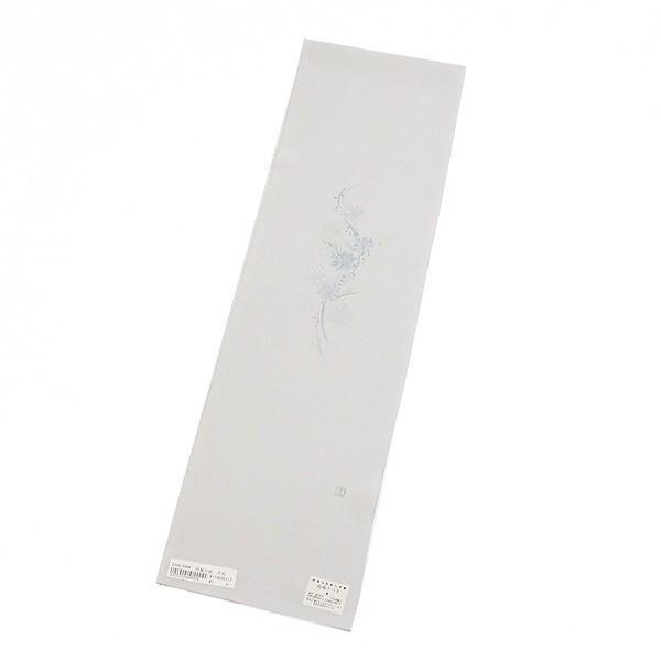 本加賀友禅 内嶋さつき 五彩美人 半衿 ちりめん生地「海」eri71