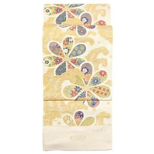 着物 帯 西陣 手織 本佐賀錦袋帯 亀甲正倉院紋 あすかや [商品