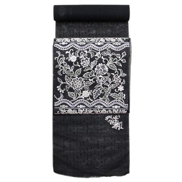 着物 帯 単衣用 尾峨佐染繍 汕頭刺繍 相良刺繍 蘇州刺繍 袋帯 お太鼓柄 あすかや [商品番号fo...