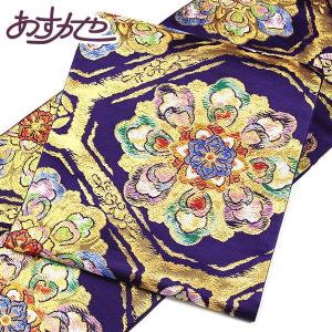 平和屋着物●アンティーク　大正ロマン　六通柄　本袋帯　龍　花丸文　正絹　逸品　CABB9358hy 平和屋着物○アンティーク 大正ロマン 六通柄 本袋帯 龍 花丸文 正絹