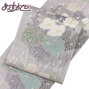 着物 帯 単衣用 尾峨佐染繍 汕頭刺繍 相良刺繍 蘇州刺繍 袋帯 お太鼓柄