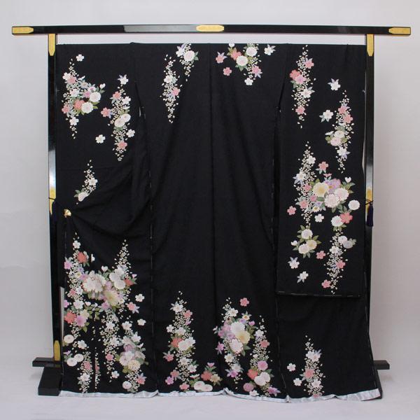 着物 振袖 艶やか！ 金彩豪華金駒刺繍 紋織り地 未仕立て 八掛付き あすかや [商品番号fs403...