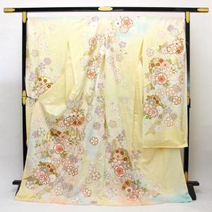 逸品 振袖7点フルセット 十日町市名門　翠山工房桐屋　落款　辻が花 銀通し　青系 楽天市場】着物 振袖 辻が花 翠山工房 桐屋謹製 翠山落款入り 金通し