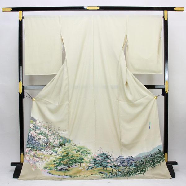 着物 本加賀友禅 伝統工芸品 色留袖 横山秀一 作 隣雲亭 あすかや [商品番号hm1959]