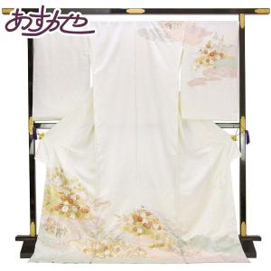 着物 皇室作家 藤井寛 最高級 訪問着 フォーマル用 一昼夜菊楓桜満幕