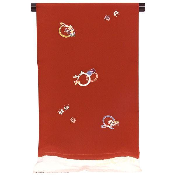 七五三参りに 長羽織に ジュニア用 本加工 小紋 着尺 日本の絹 丹後ちりめん 七五三 十三参りにも...