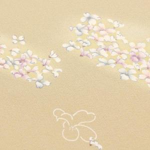 反物 ちりめん 手加工 小紋着尺 古都の美 あ...の詳細画像3