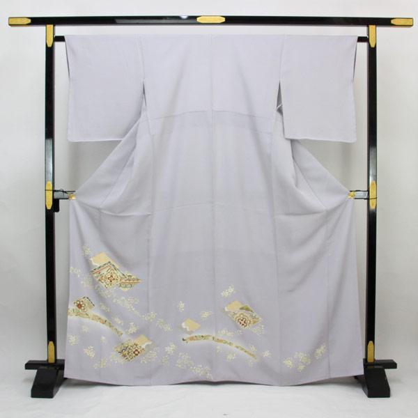 【お仕立て上がり】着物 正絹胴裏 色留袖 M寸 あすかや [商品番号pt2955]