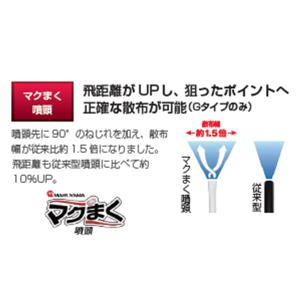 背負動力散布機 MDJ4100G-23-1 丸...の詳細画像2