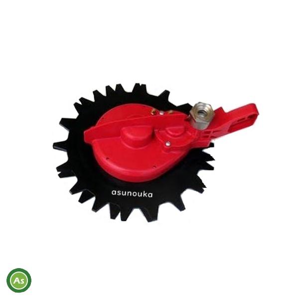 ニシガキ 刈払機取付用 安全回転バリカン 草刈丸R N-837 -