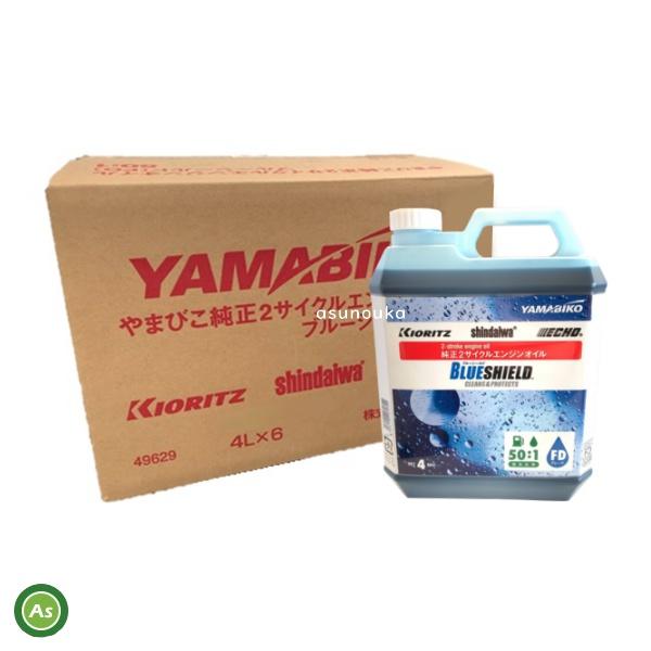 共立/新ダイワ やまびこ純正 2サイクル エンジンオイル (BLUE SHIELD) FDグレード ...