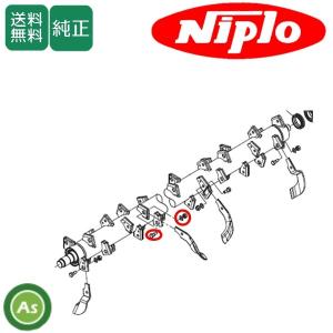 ニプロ 純正爪 ウイングハロー WBS2405B,WBS2405BE,WBS2405N用 代かき