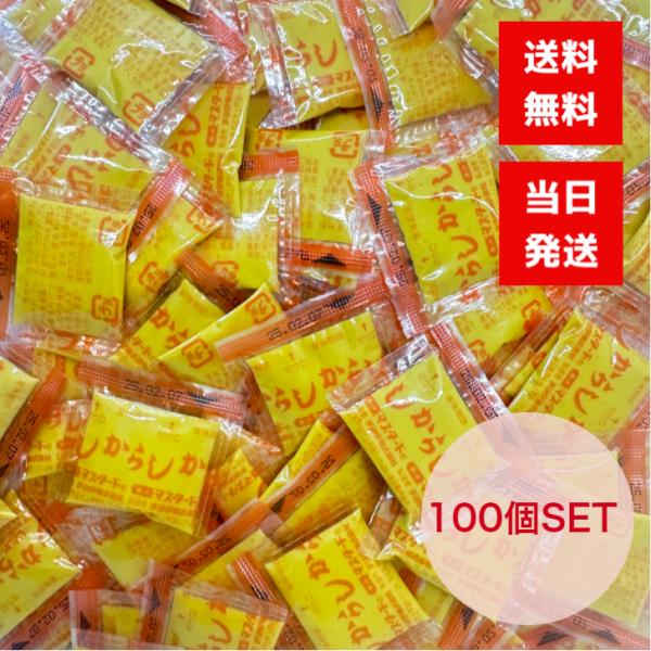 チヨダ 特製練りからし 2g 100個 セット 小袋 個包装 ミニサイズ