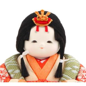 雛人形 幸一光 ひな人形 コンパクト 雛 木目...の詳細画像4