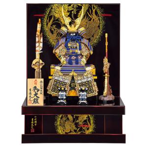 天神様 ガラスケース入り(衣装 正絹麹塵(きくじん)FUKU-R3-T23 天神様 ガラスケース入り(衣装 正絹麹塵(きくじん)FUKU-R3-T23