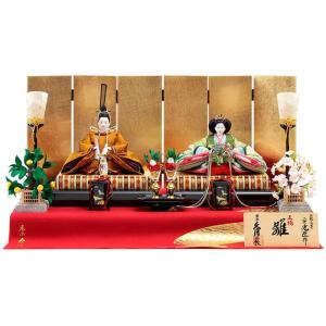 久月 雛人形 ひな人形 雛 コンパクト収納飾り 段飾り 十人飾り