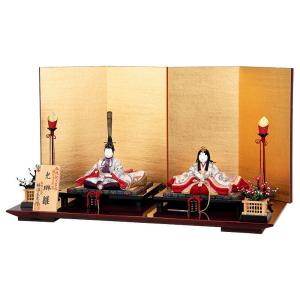 柿沼東光 雛人形 ひな人形 雛 平飾り 親王飾り 木目込み人形 柿沼東光