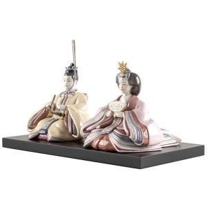 リヤドロ 雛人形 Lladro コンパクト ひ...の詳細画像1