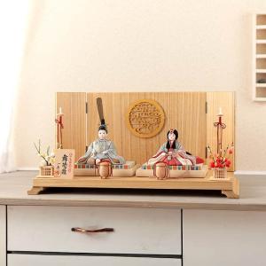ひな人形☆二段五人飾り H2−19x2☆横幅58*奥行35*高さ