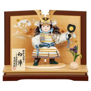 5022 五月人形 軍扇 太鼓 陣笠 コンパクト ミニチュア 三品揃い : いち