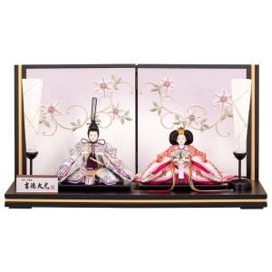 雛人形 コンパクト 吉徳大光 ひな人形 収納飾り 五人飾り 春窓雛 束帯