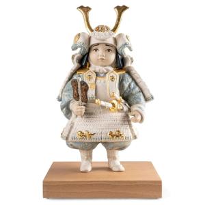 リヤドロ 五月人形 Lladro 子供大将飾り 武者人形 若武者60周年記念