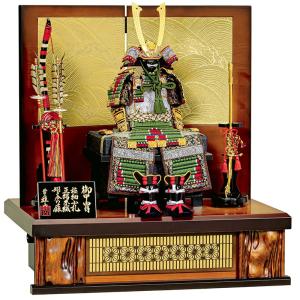 フジキ 【100周年記念祭】五月人形 兜平飾り 兜飾り 雅峰作 金小札