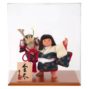 幸一光 【100周年記念祭】五月人形 松崎人形 金太郎 武者人形 ケース