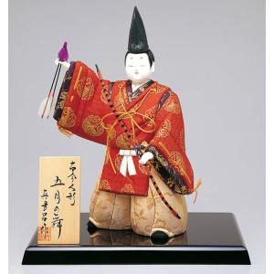 【全品P10%】売り尽くしSALE 五月人形 真多呂 武者人形 木目込人形飾り 真多呂作 古今人形 五月の舞 h045-mtk-3540-048｜asutsuku-ningyoya